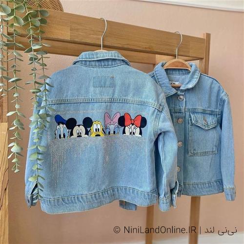 کت جین نگین دار میکیموس کد T52