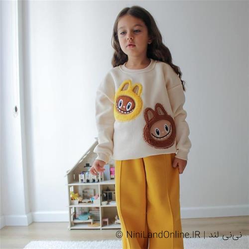 دو تیکه بلوز شلوار تو کرکی لبوبو ترک کد 88220