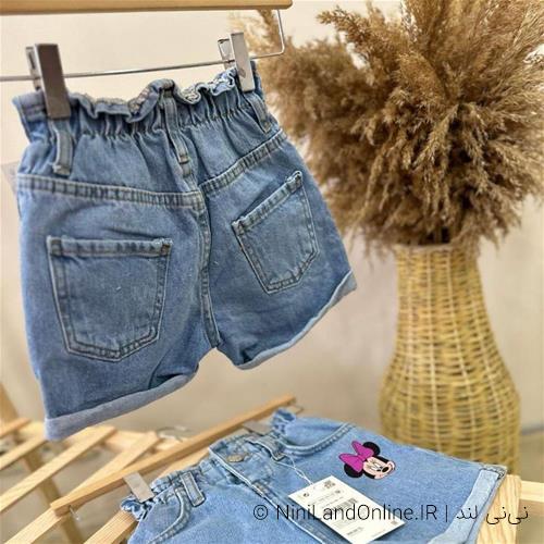 شورتک جین میکیموس زارا کد 2118