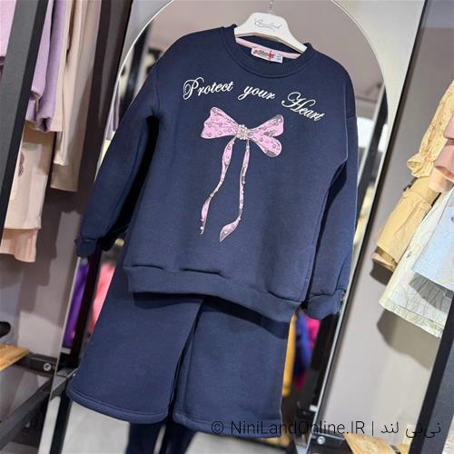 دو تیکه دورس توکرکی پاپیونی نگینی ترک کد 332121