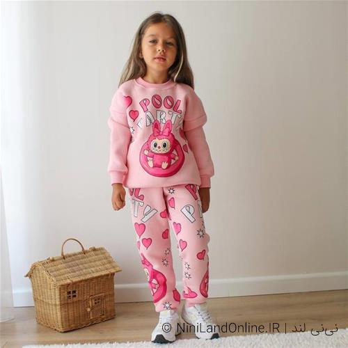 دو تیکه دخترانه طرح لبوبو توکرکی ترک کد2211