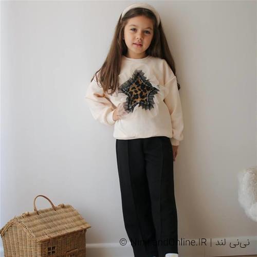 ست دوتیکه دورس شلوار ستاره ترک کد 18307