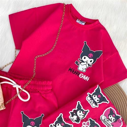 تیشرت شلوارک طرح کرومی کد5933