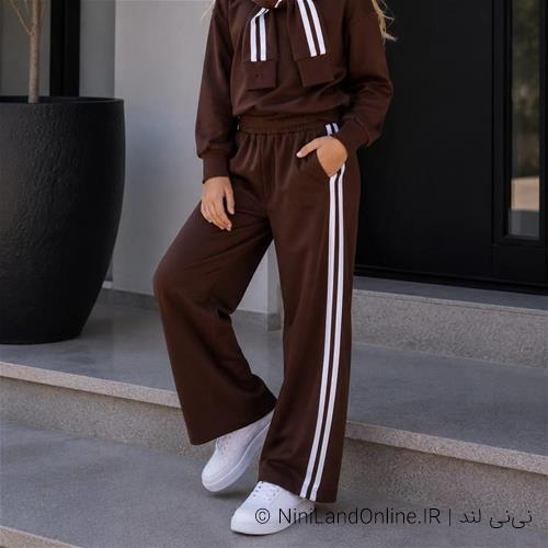 بلوز شلوار دورس دخترانه ترک کد 0044000000