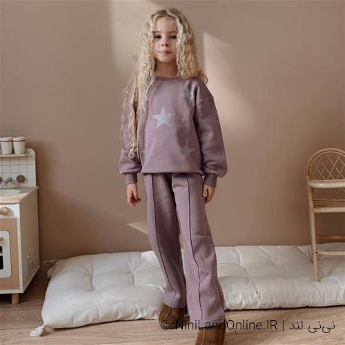 دوتیکه کرکدار نگین دار ستاره ترک کد 9093