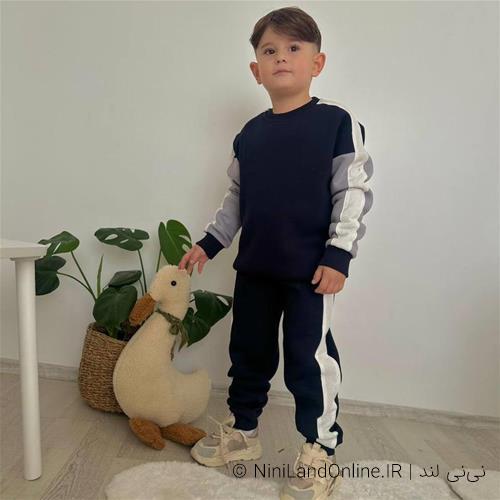 بلوز شلوار دورس کرکدار پسرانه ترک کد 525456